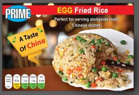 Egg fried rice 350g e