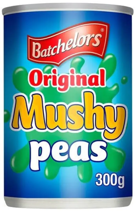 Bachelors mushy peas 300g e
