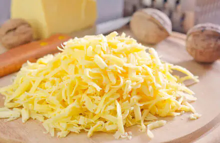 Mozzarella shredded 2 kilo pack