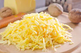 Mozzarella shredded 2 kilo pack