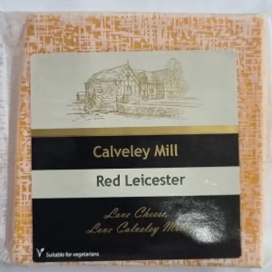 Calvealey mill Red Leicester cheese 200g