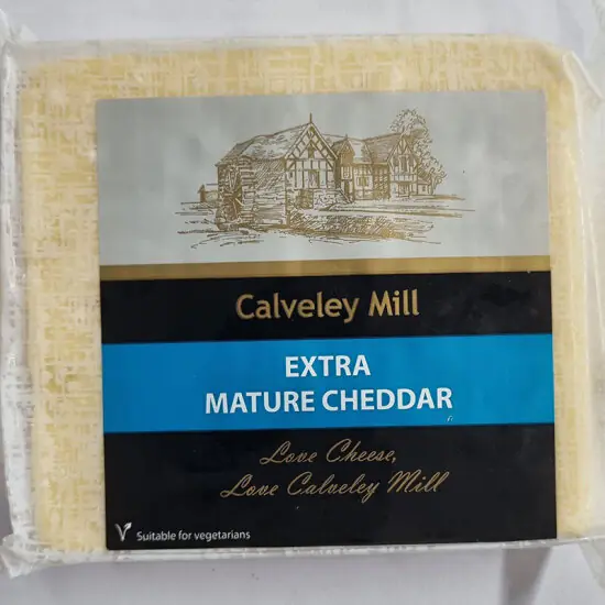 Extra Mature White Cheddar from the UK 200g