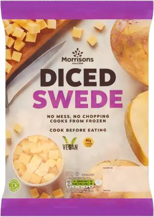 Morrisons Frozen Diced Swede 500g