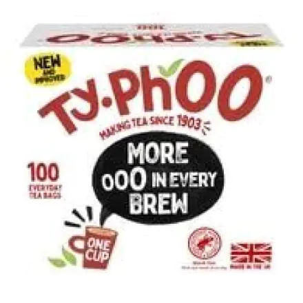 TyPhoo One Cup Tea Bags x 100
