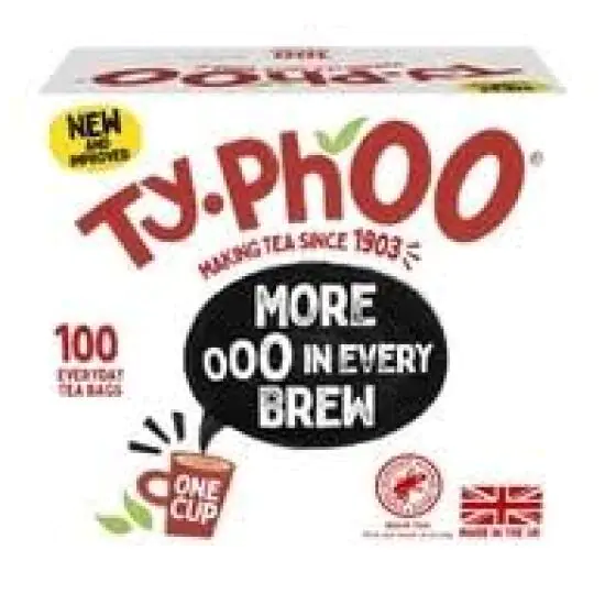 TyPhoo One Cup Tea Bags x 100