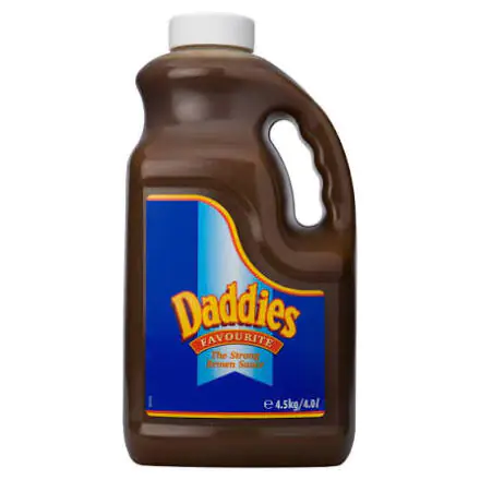 Daddies Premium Brown Sauce - 4L Bottle