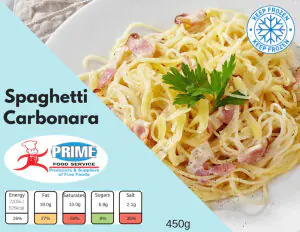 Spaghetti Carbonara 400g e