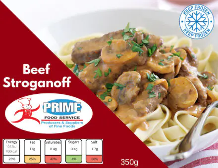 Beef Stroganoff 400g e