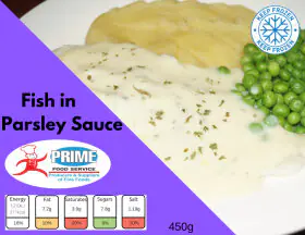 Fish in Parsley Sauce 400g e