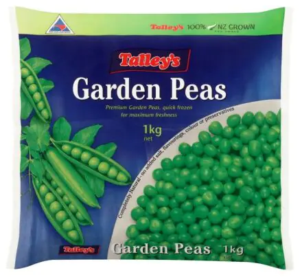 Talleys- Garden Peas 1 Kilo Pack